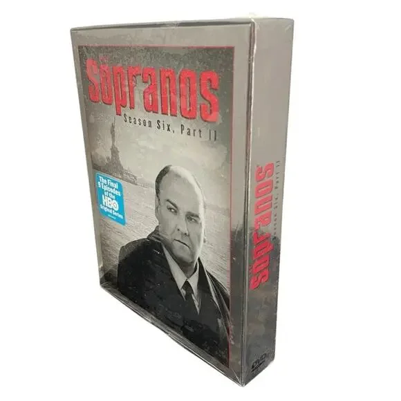 THE SOPRANOS SEASON 6 PART II DVD 2007 4 DISCS NEW JAMES GANDOLFINI MOBSTERS NEW - Picture 8 of 8